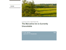 Tablet Screenshot of marcelineinn.com